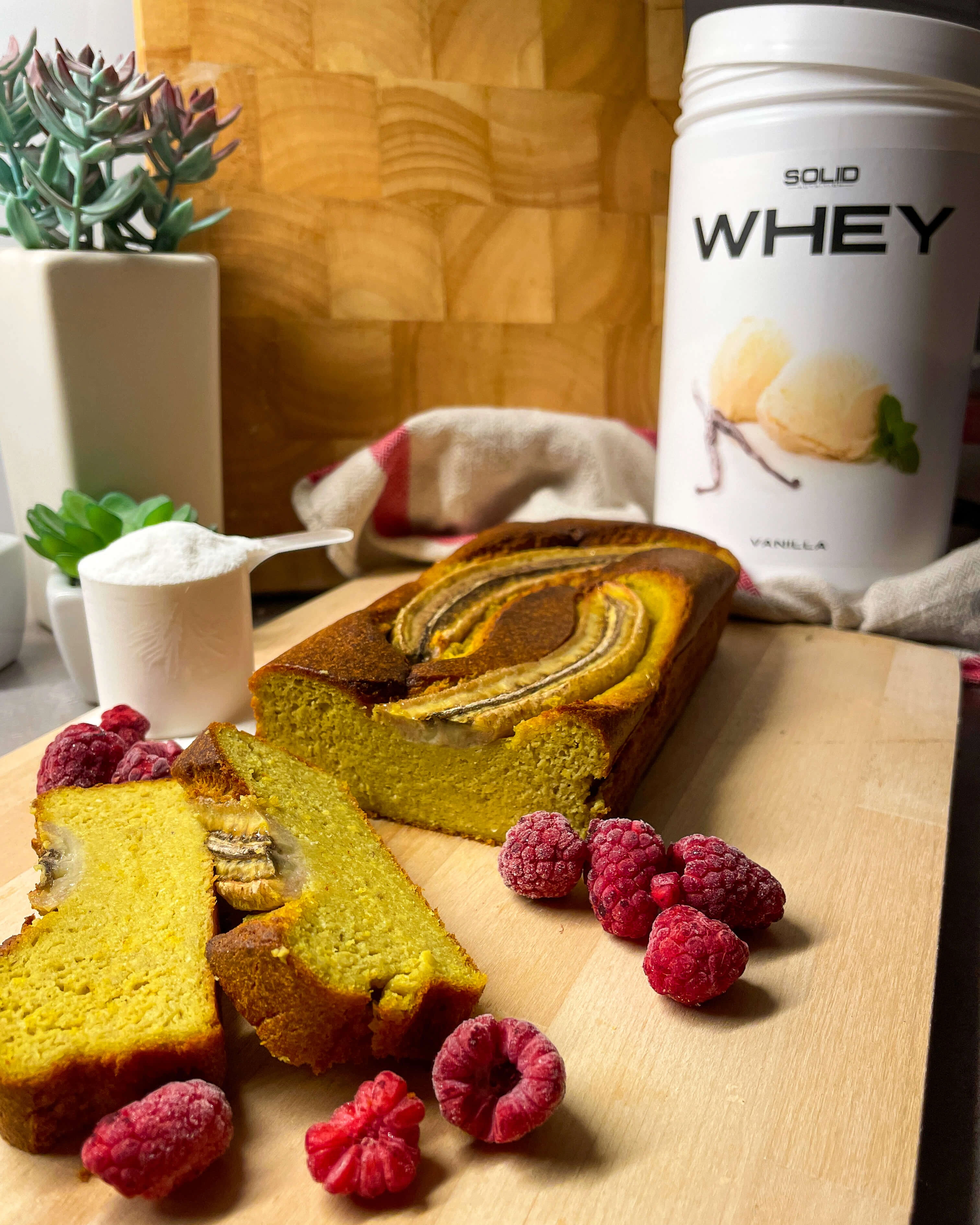 Bananbrød med safran