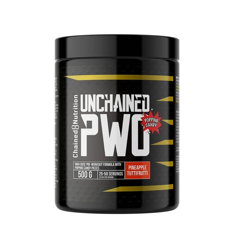 Chained Nutrition Unchained PWO, 500 g (Pineapple Tutti Frutti)