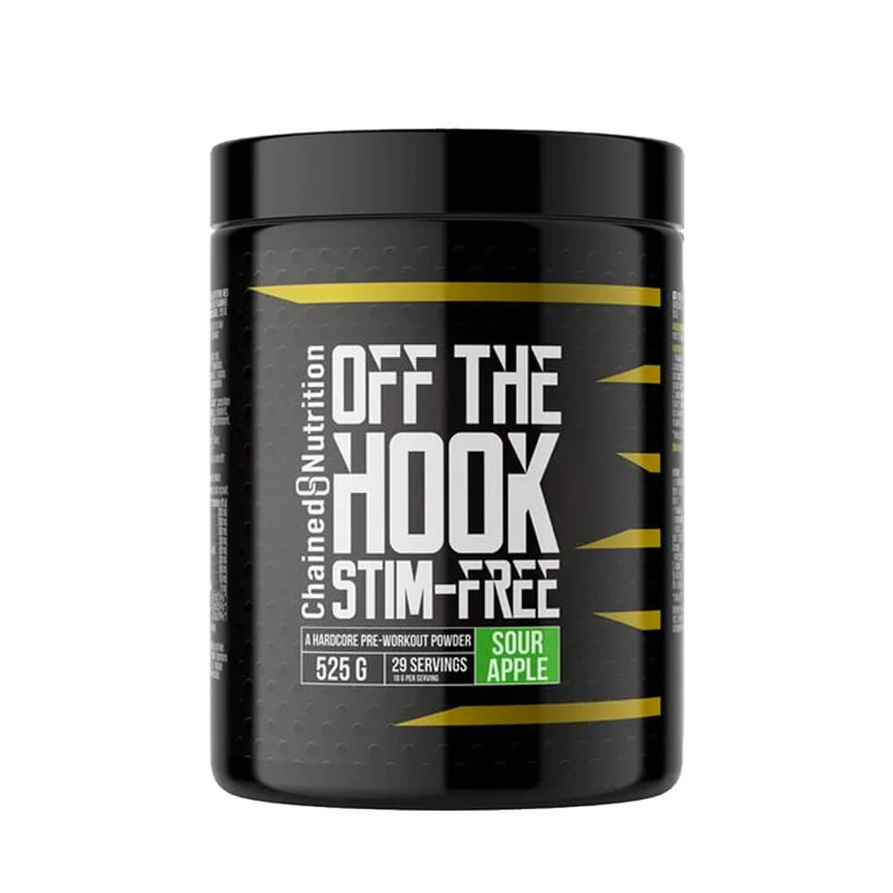 Chained Nutrition Off The Hook Stim Free, 525 g (Elderflower/Lemon)
