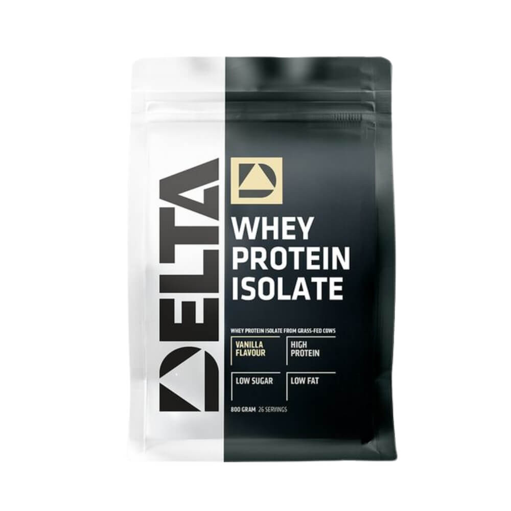 Delta Nutrition Whey Protein Isolate Grass fed, 800 g (Vanilla)