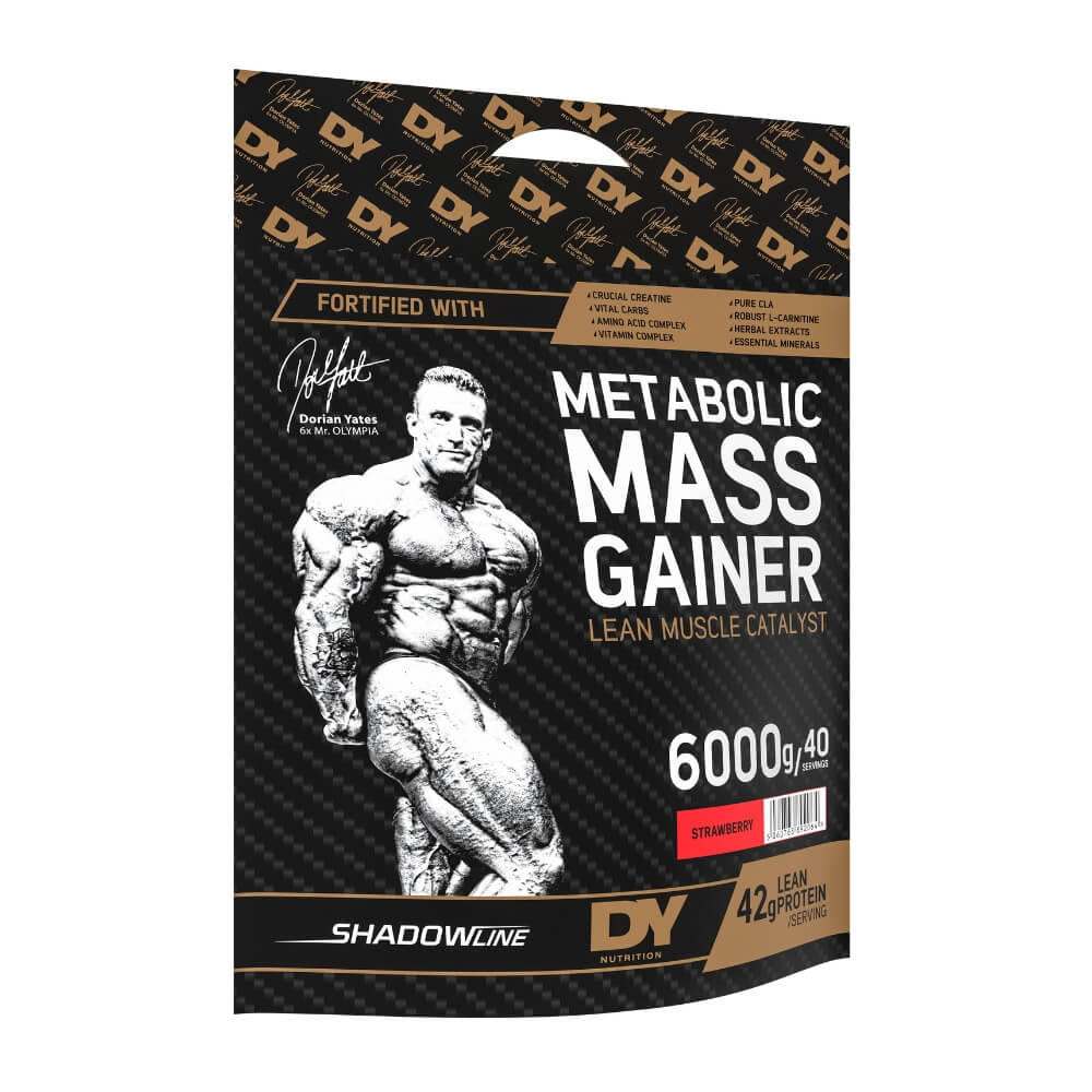 DY Nutrition Metabolic Mass Gainer, 6 kg (Strawberry)