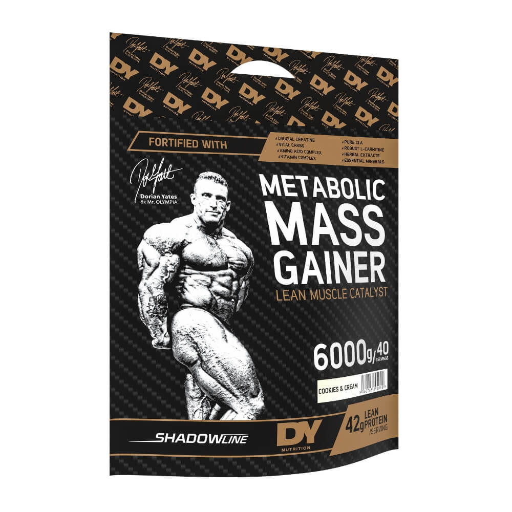 DY Nutrition Metabolic Mass Gainer, 6 kg (Cookies & Cream)