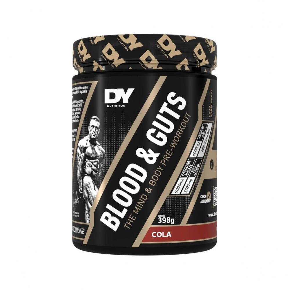 DY Nutrition Blood & Guts, 380 g (Cola)