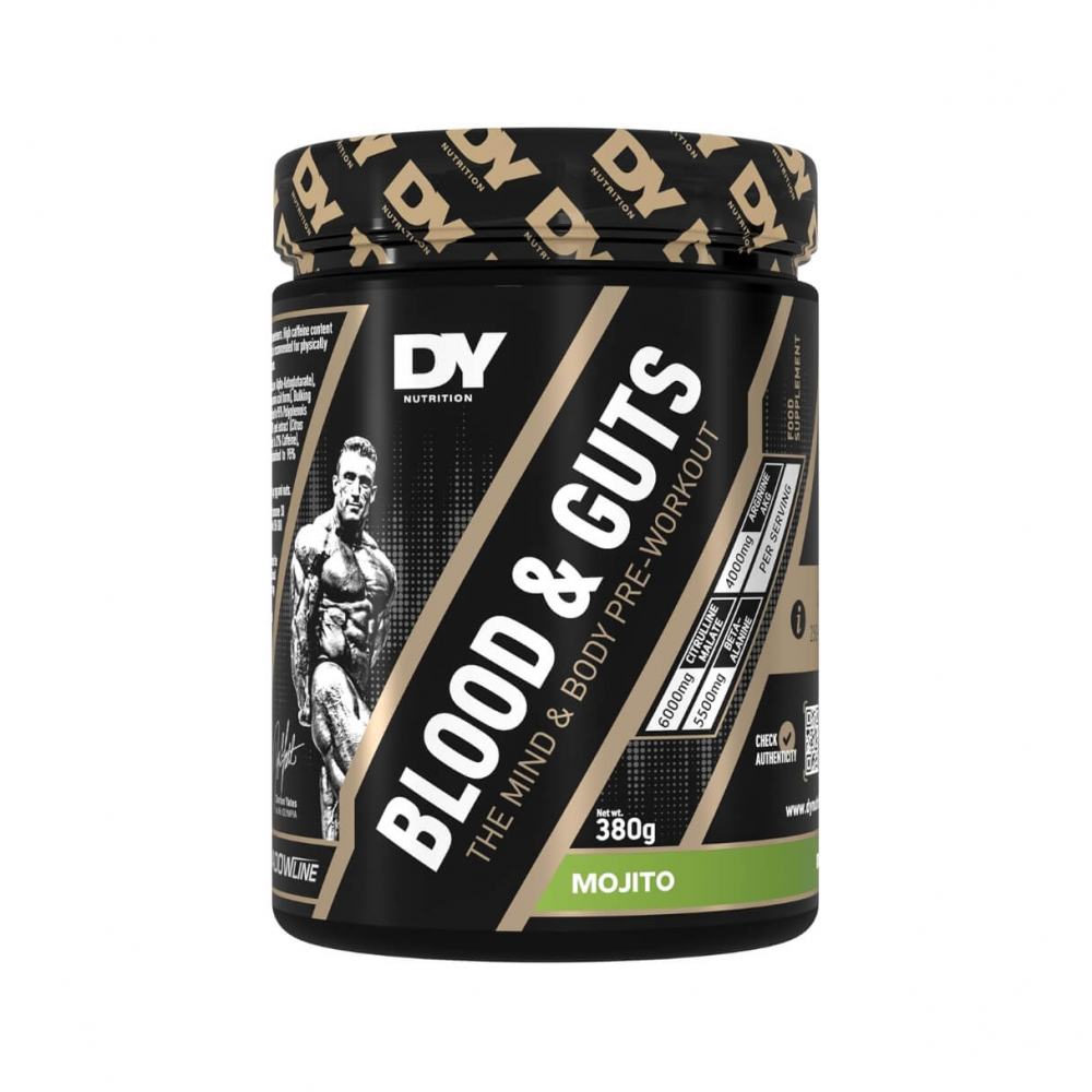DY Nutrition Blood & Guts, 380 g (Mojito)
