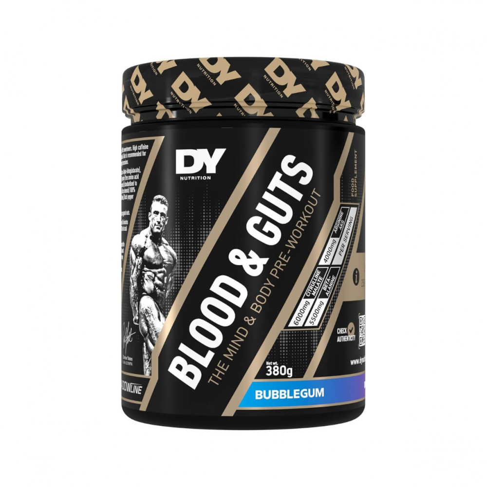 DY Nutrition Blood & Guts, 380 g (Bubble Gum)