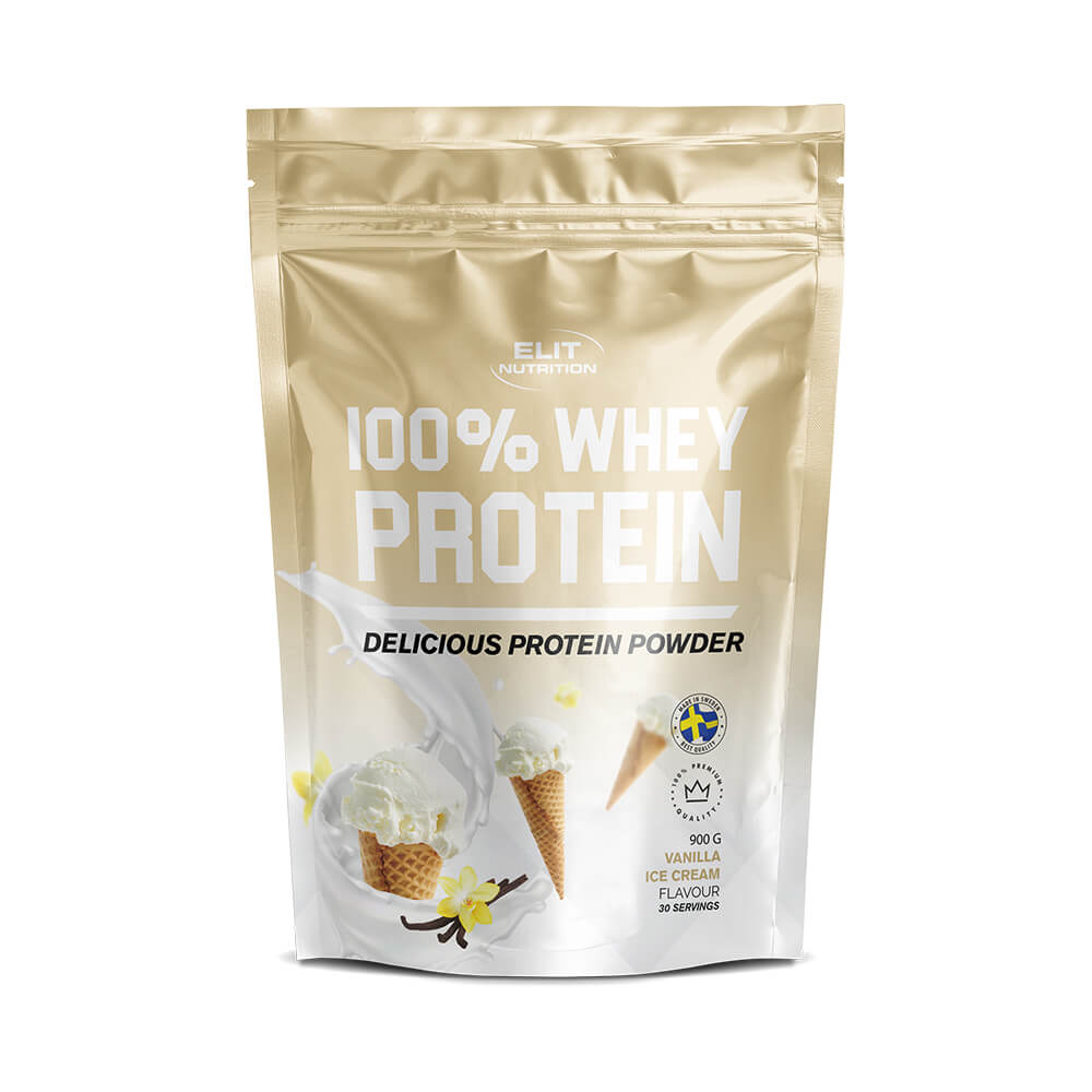 Elit Nutrition 100% Whey, 900 g (Vanilla Ice Cream)