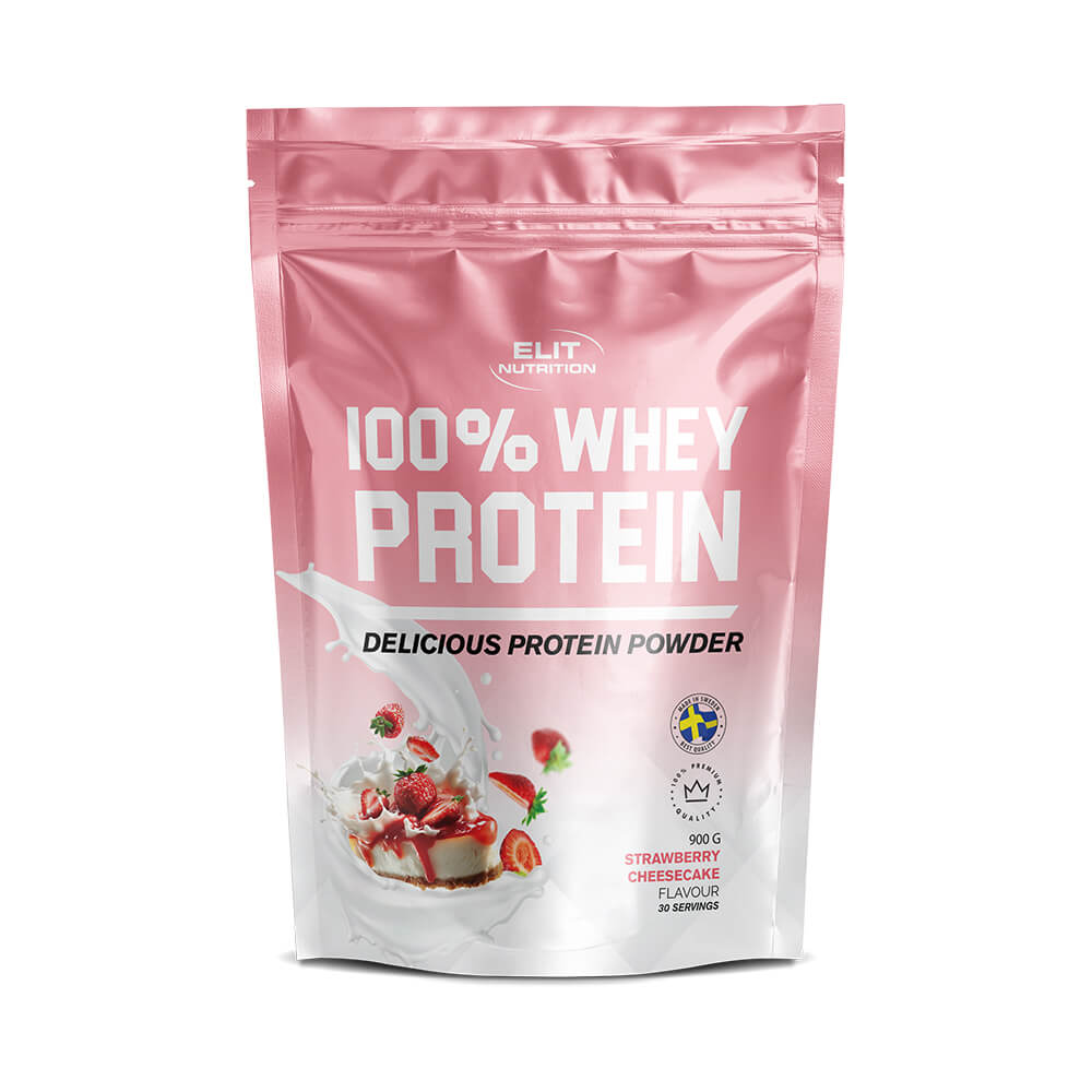 Elit Nutrition 100% Whey, 900 g (Strawberry Cheesecake)