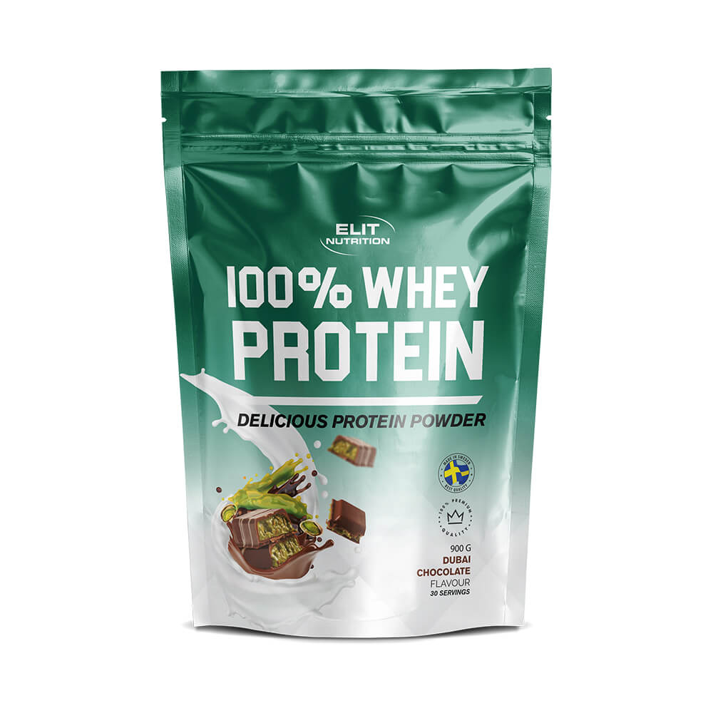 Elit Nutrition 100% Whey, 900 g (Dubai Chocolate)