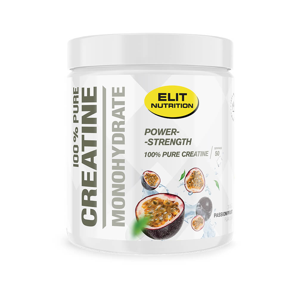 Elit Nutrition 100% Pure Creatine Monohydrate, 300 g (Passion Fruit)