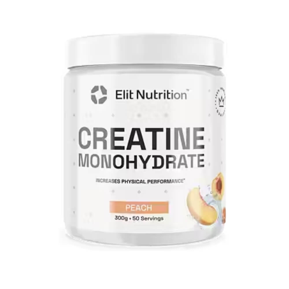 Elit Nutrition 100% Pure Creatine Monohydrate, 300 g (Peach)