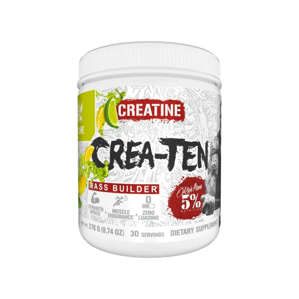 5% Nutrition CREA-TEN, 30 serv. (Lemon/Lime)