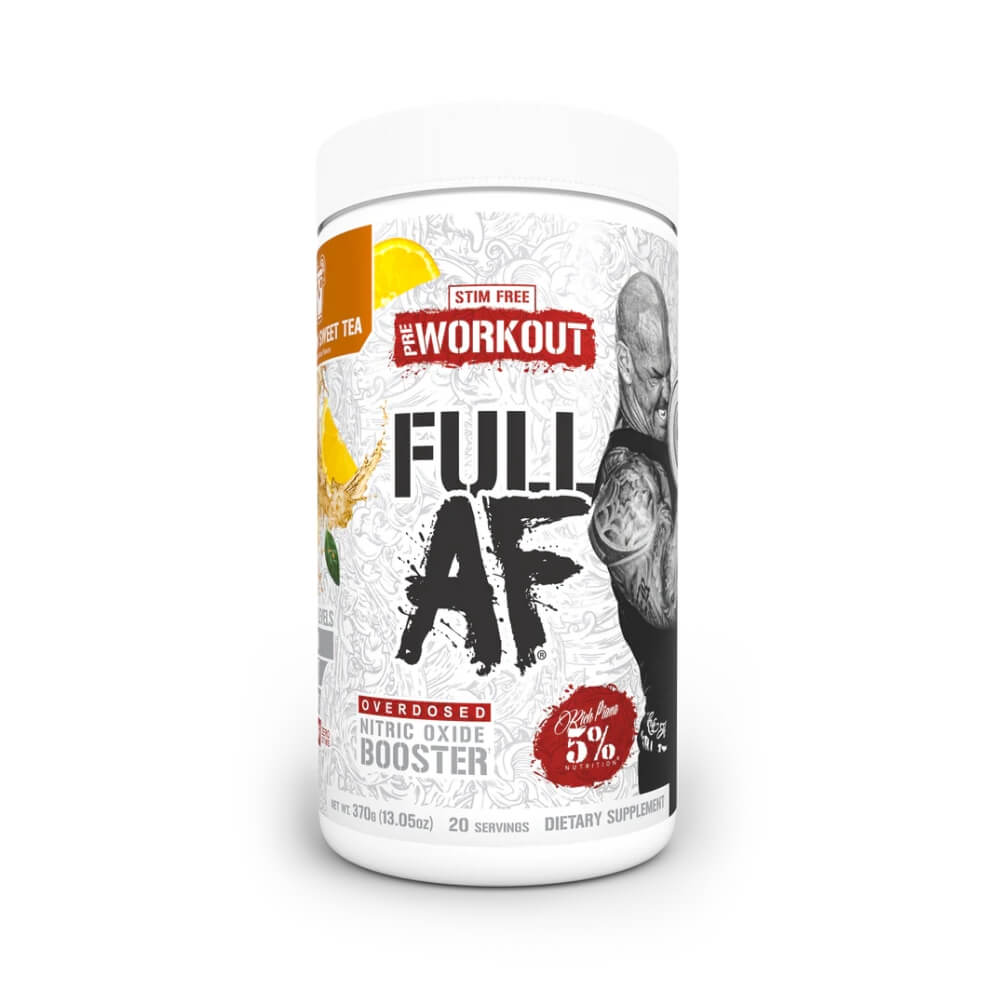 5% Nutrition Full AF Non-Stim Pre-Workout, 370 g (Southern Sweet Tea)