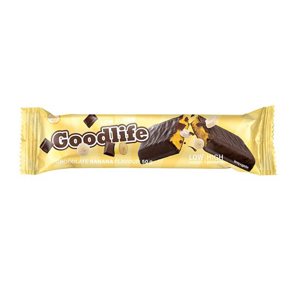 Goodlife Proteinbar LOW SUGAR, 50 g (Chocolate Banana)