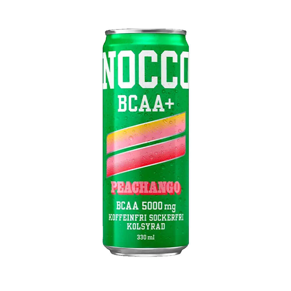 NOCCO BCAA+, 330 ml (Peachango - Koffeinfri)