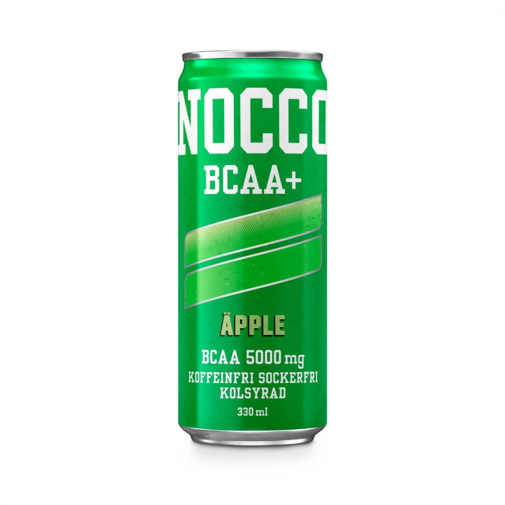 NOCCO BCAA+, 330 ml (Ãpple - Koffeinfri)