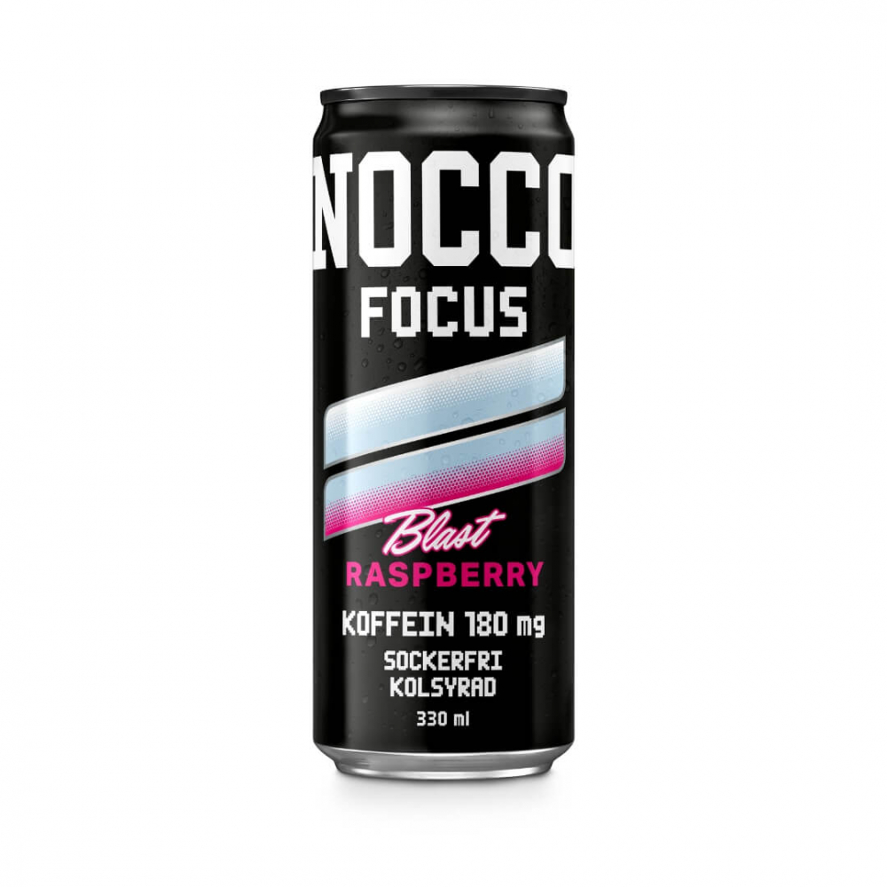 NOCCO FOCUS, 330 ml (Raspberry Blast)