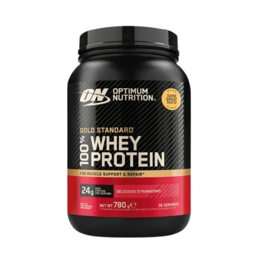 Optimum Nutrition 100% Whey Gold Standard, 780 g (Delicious Strawberry