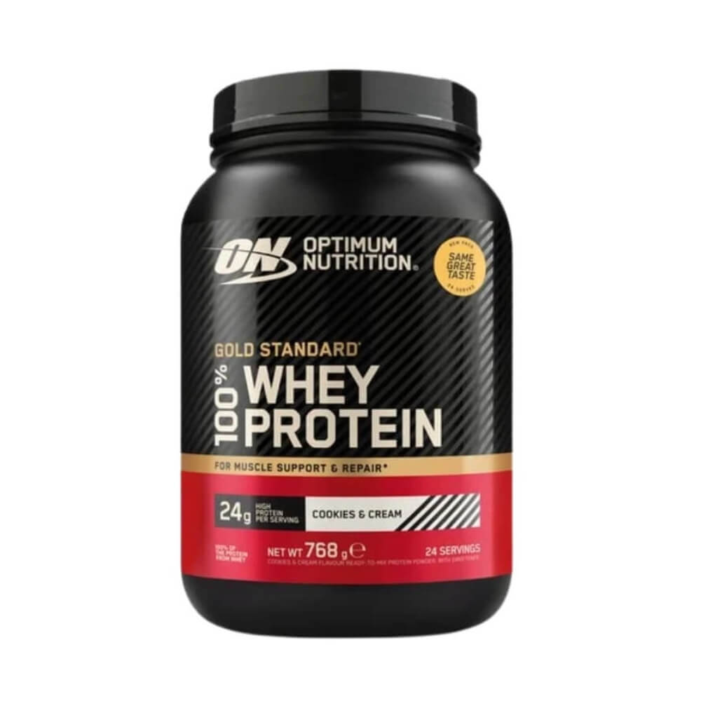Optimum Nutrition 100% Whey Gold Standard, 768 g (Cookies & Cream)