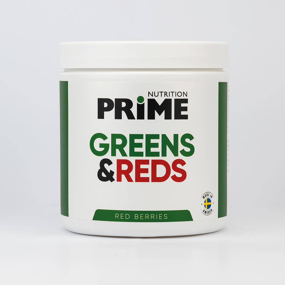 Prime Nutrition Greens & Reds, 300 g (Red Berries)