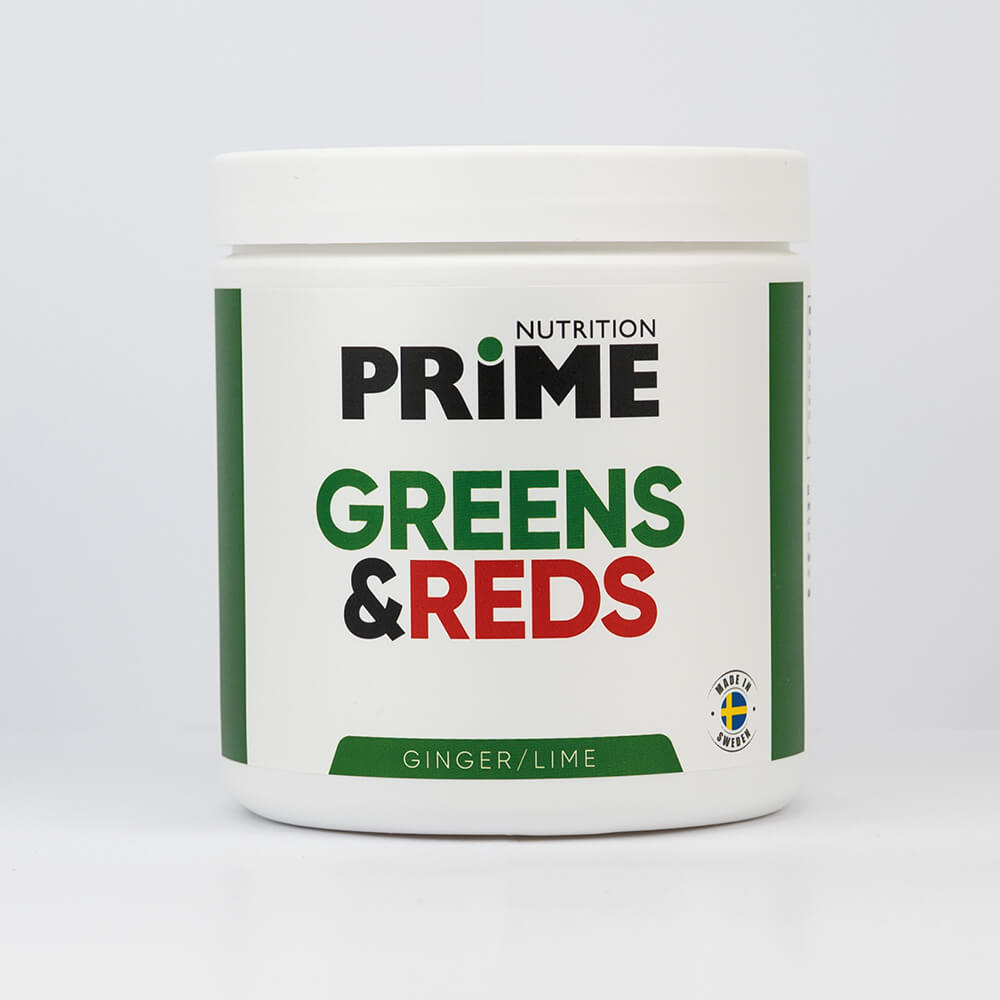 Prime Nutrition Greens & Reds, 300 g (Ginger/Lime)