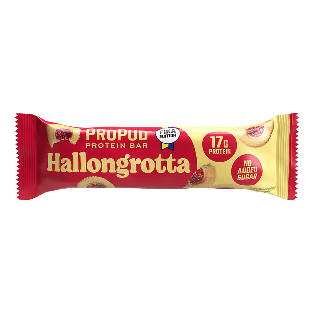 ProPud Proteinbar, 55 g (Hallongrotta)