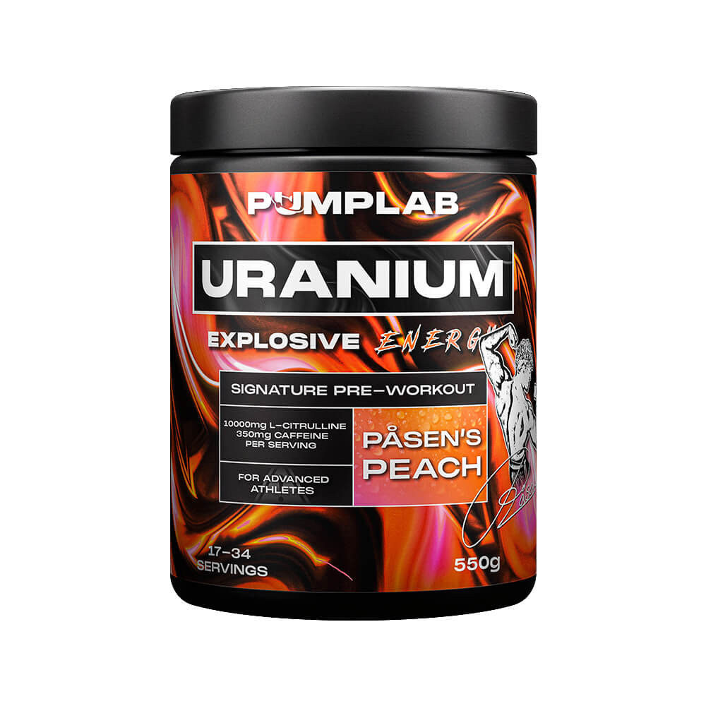 PumpLab URANIUM - High Dose PWO, 550 g (Peach)