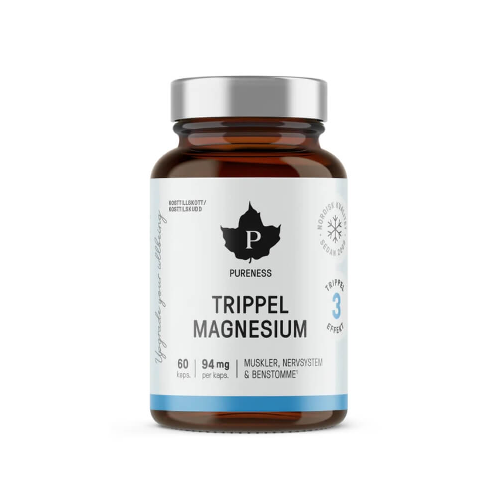 Pureness Trippel Magnesium, 60 caps