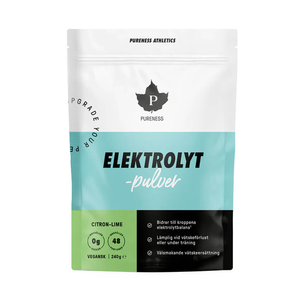Pureness Elektrolytpulver, 240 g (Citron-Lime)