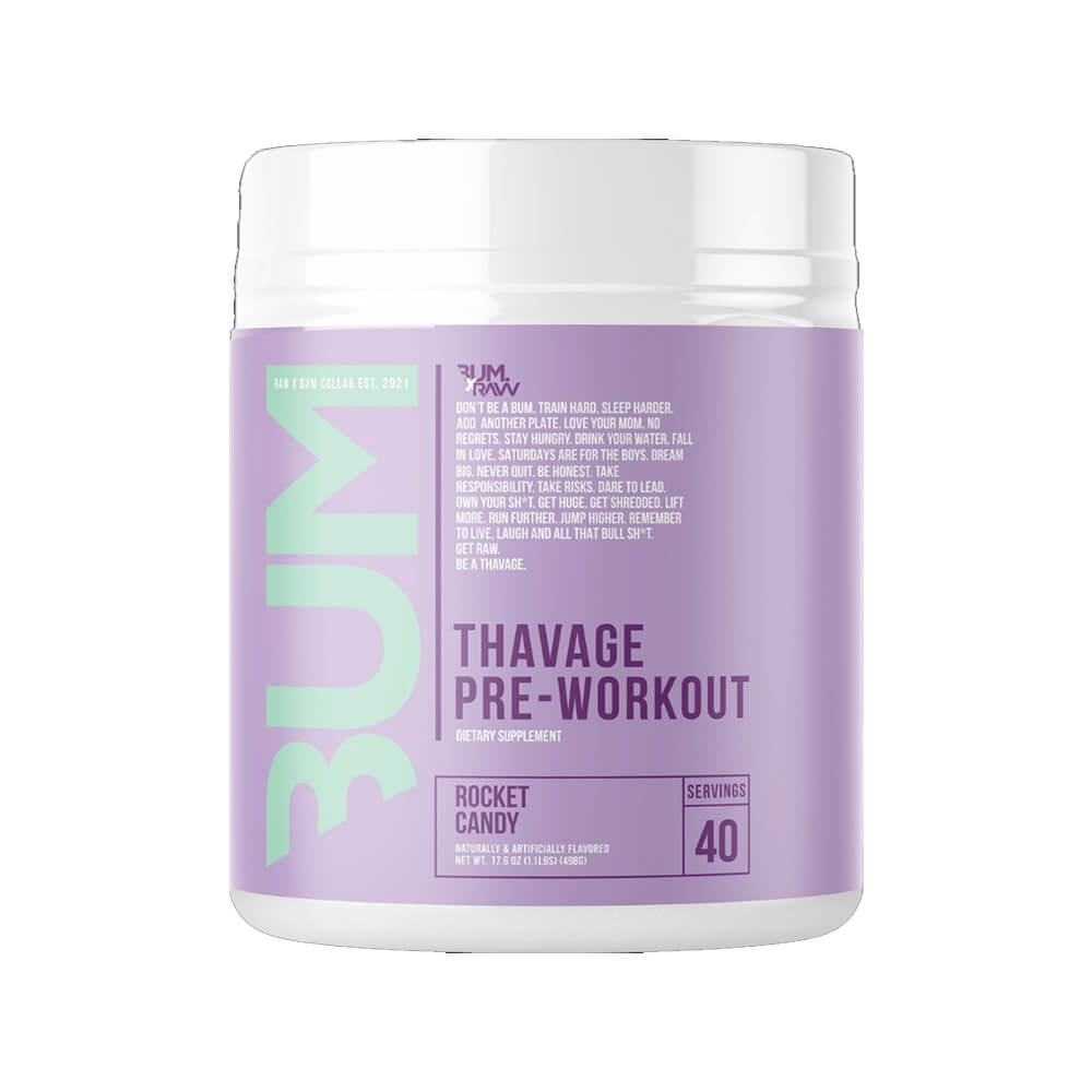 RAW Nutrition Thavage Pre-Workout, 40 serv. (Rocket Candy)