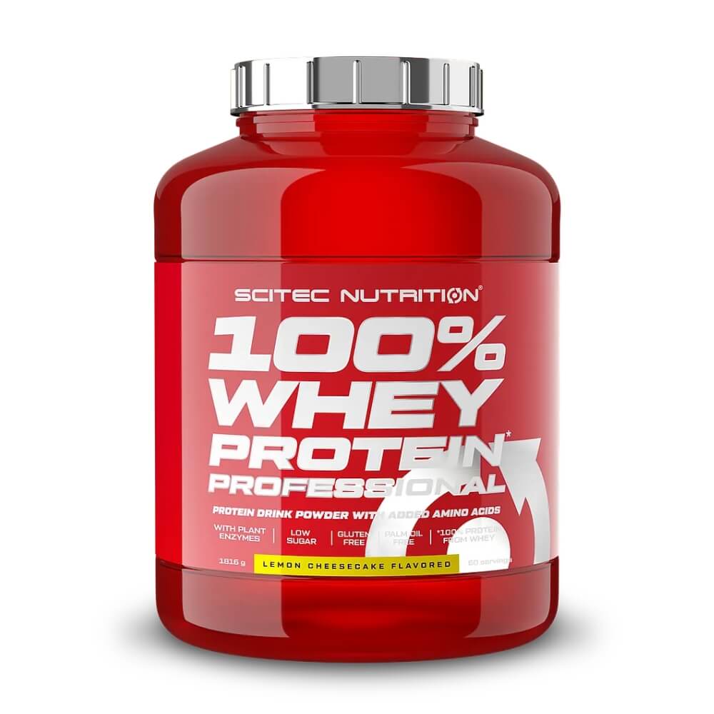Scitec Nutrition 100% Whey Protein Professional, 1816 g (Lemon Cheesec