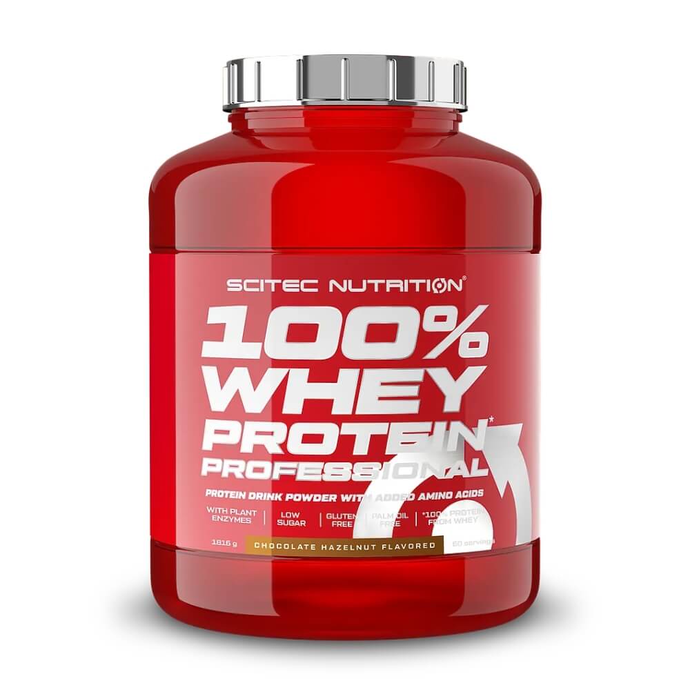 Scitec Nutrition 100% Whey Protein Professional, 1816 g (Chocolate Haz