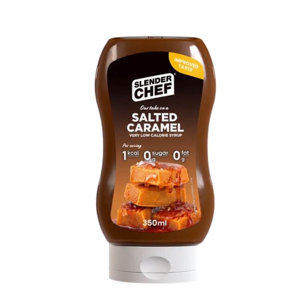 Slender Chef Syrup, 350 ml (Salted Caramel Syrup)