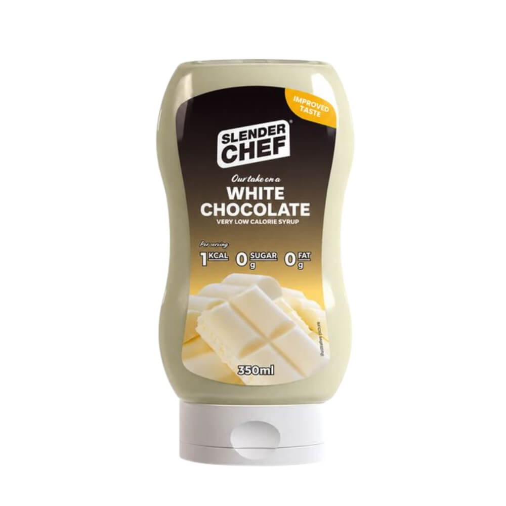 Slender Chef Syrup, 350 ml (White Chocolate Syrup)