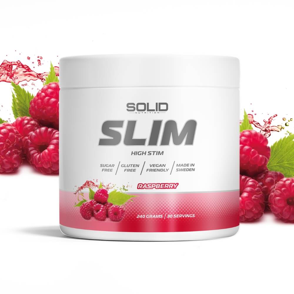 SOLID Nutrition SLIM, 240 g (Raspberry)