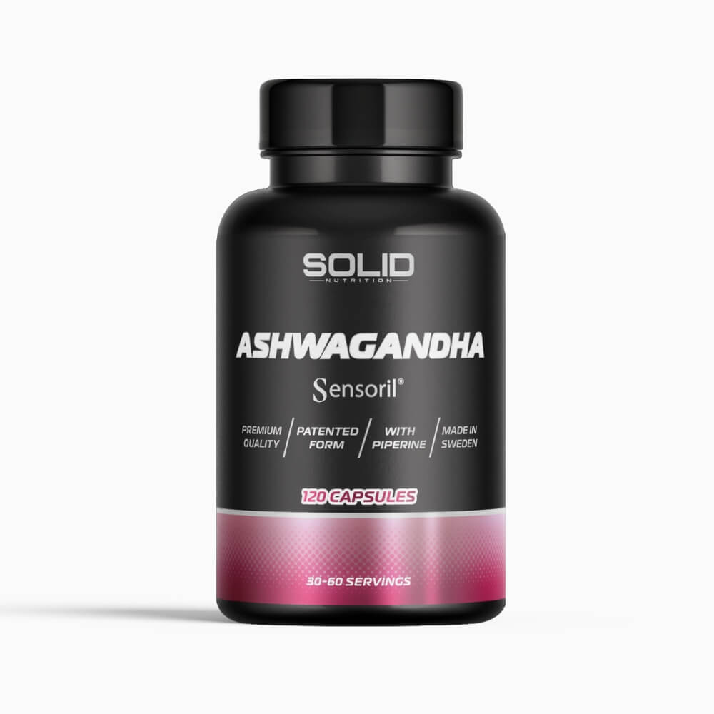 SOLID Nutrition BLACK LINE Ashwagandha, 120 caps
