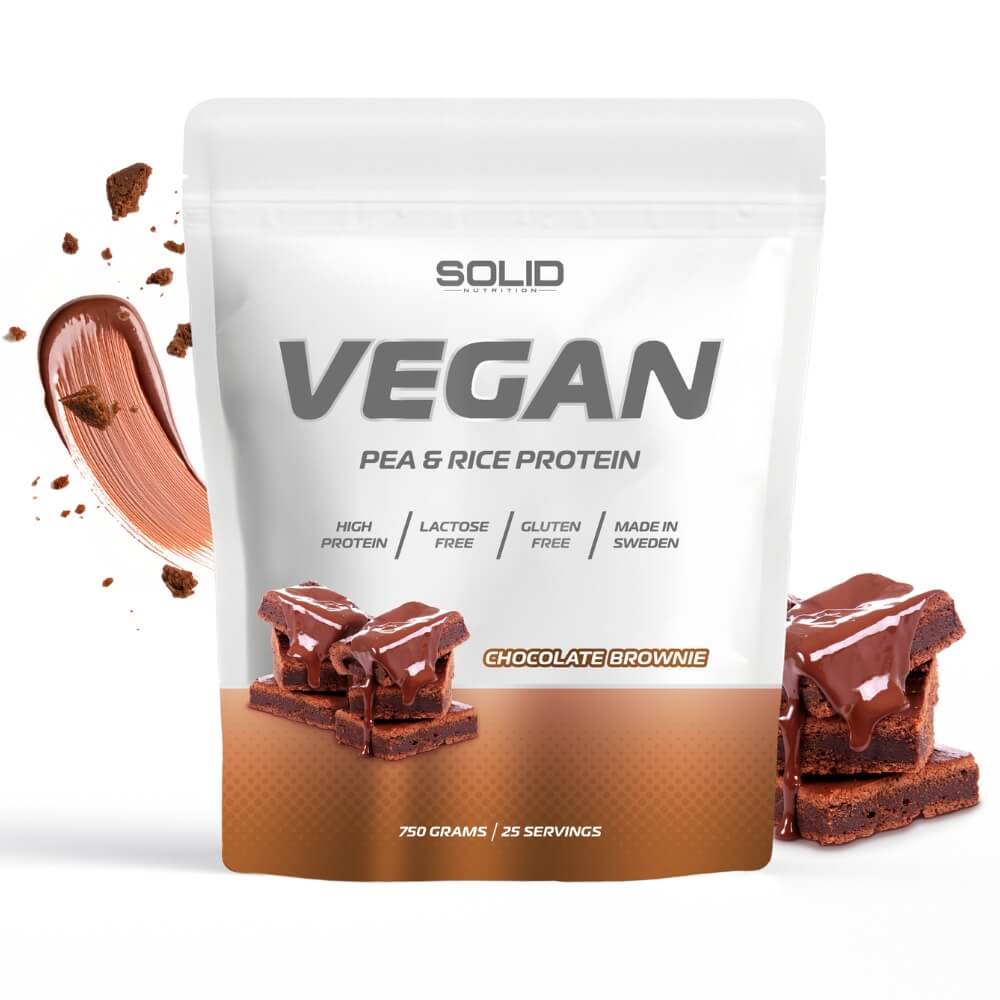SOLID Nutrition Vegan, 750 g (Chocolate Brownie)