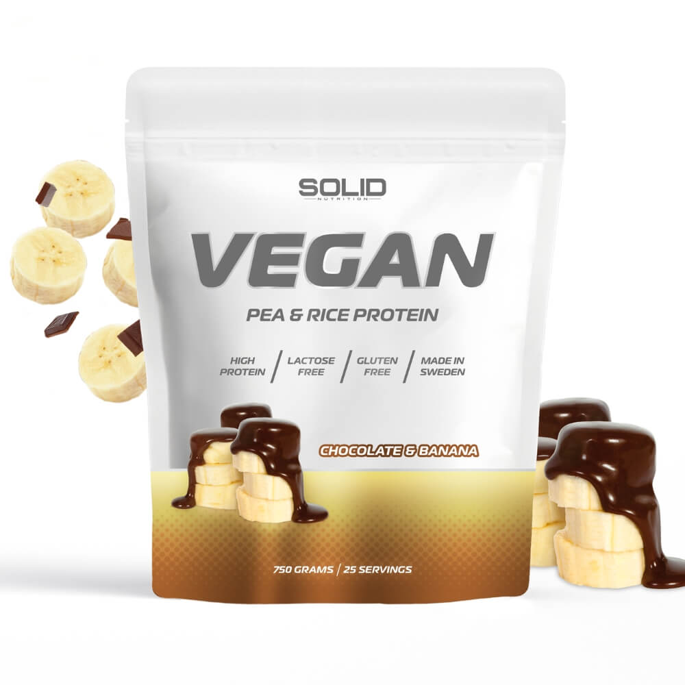SOLID Nutrition Vegan, 750 g (Chocolate & Banana)