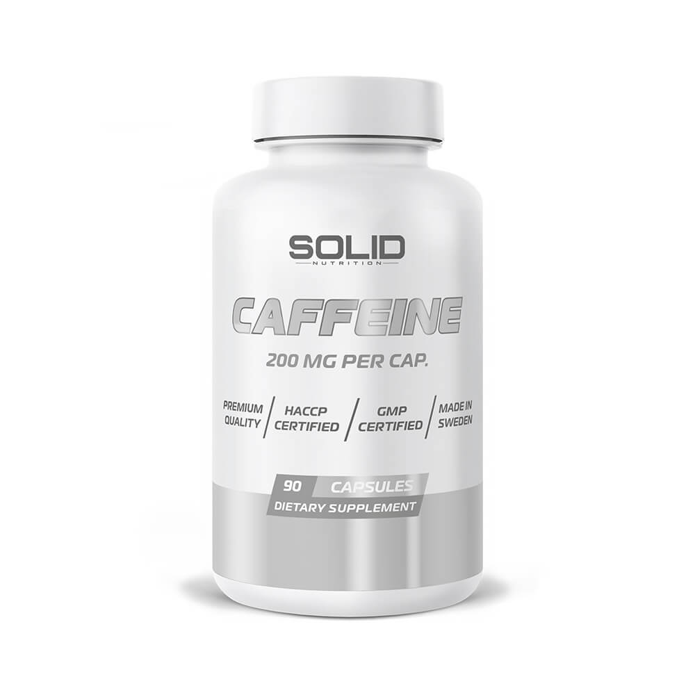 SOLID Nutrition Caffeine, 90 caps
