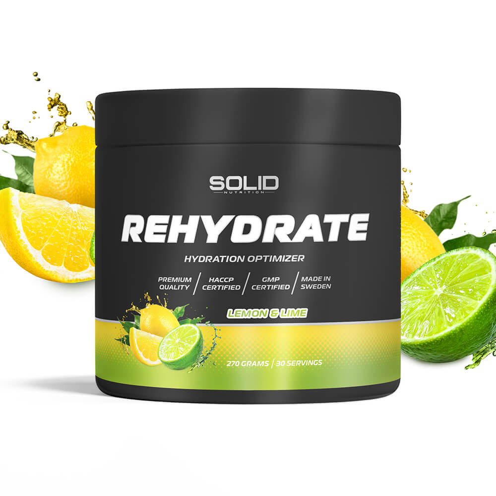 SOLID Nutrition BLACK LINE Rehydrate, 270 g (Lemon/Lime)