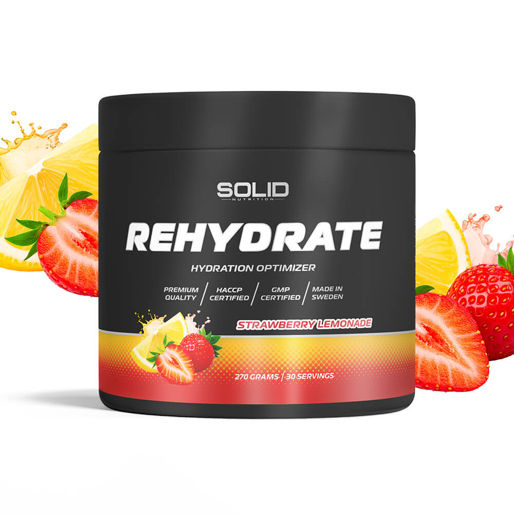 SOLID Nutrition BLACK LINE Rehydrate, 270 g (Strawberry Lemonade)