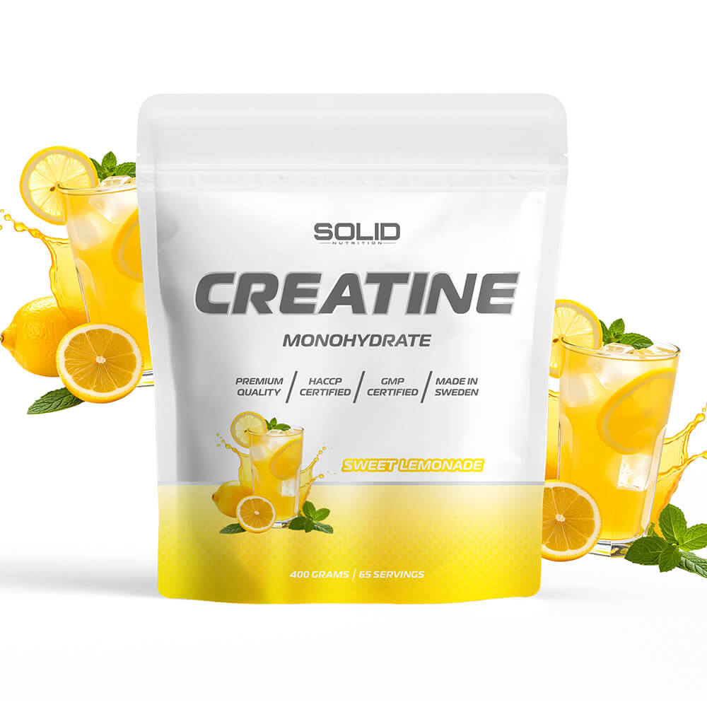 SOLID Nutrition Creatine Monohydrate, 400 g (Sweet Lemonade)