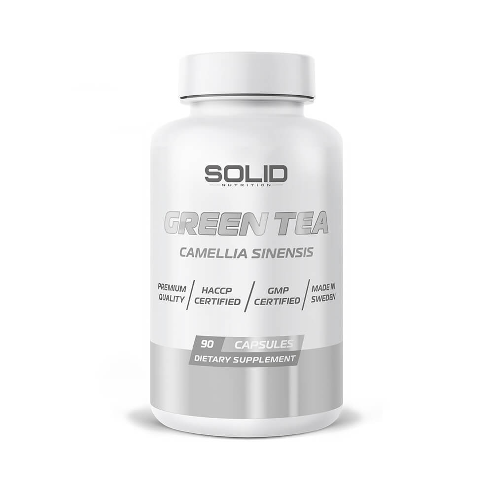 SOLID Nutrition Green Tea, 90 caps