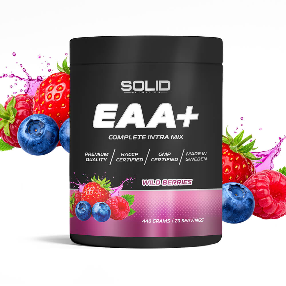 SOLID Nutrition BLACK LINE EAA+, 440 g (Wild Berries)