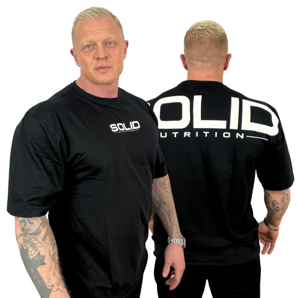 SOLID Nutrition Oversized Tee, black (3XL)
