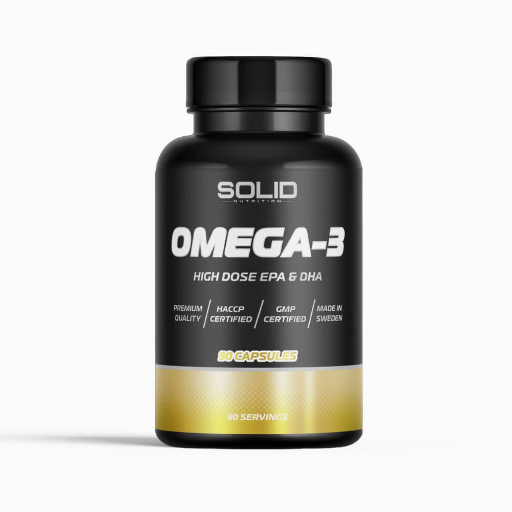SOLID Nutrition BLACK LINE Omega-3, 90 caps