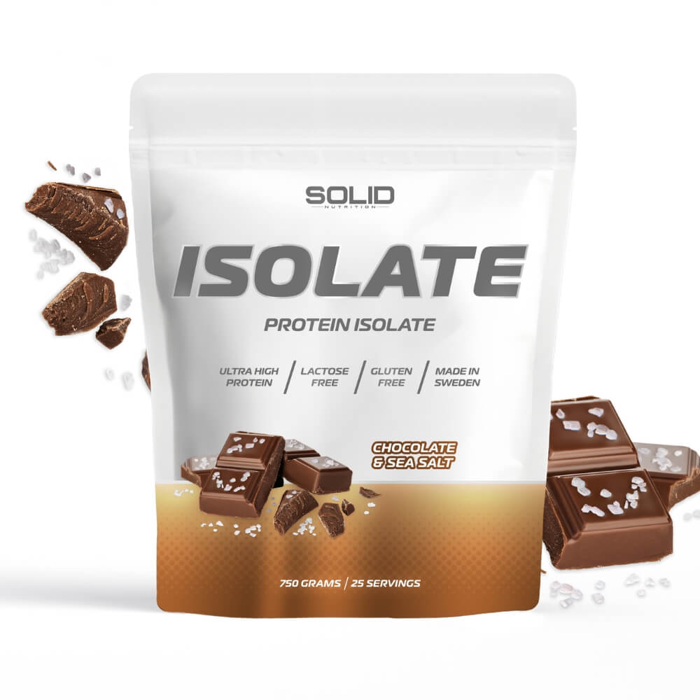 SOLID Nutrition Isolate, 750 g (Chocolate & Sea Salt)