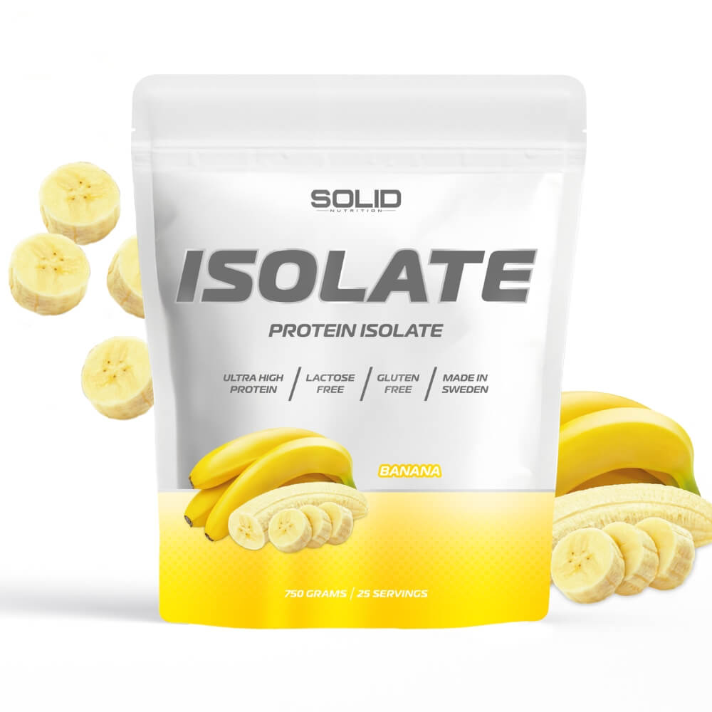 SOLID Nutrition Isolate, 750 g (Banana)