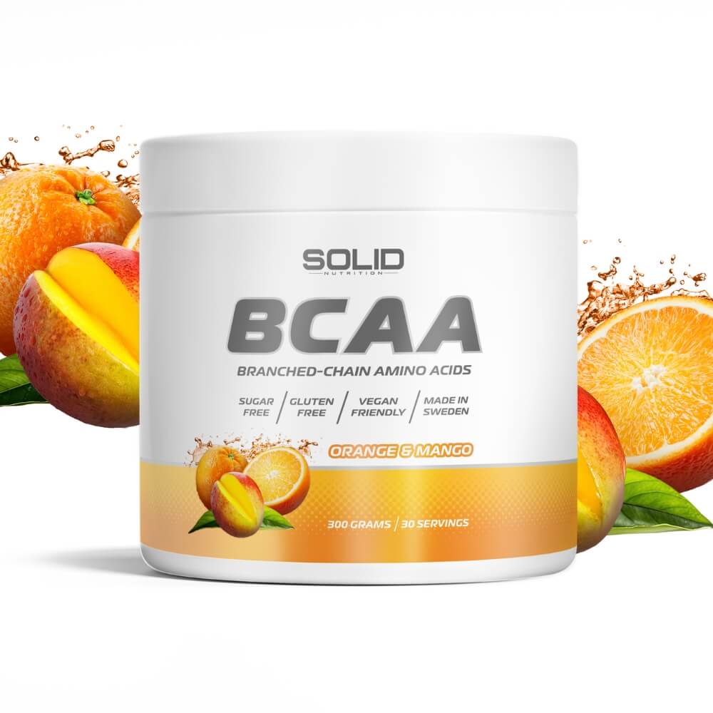 SOLID Nutrition BCAA, 300 g (Orange/Mango)