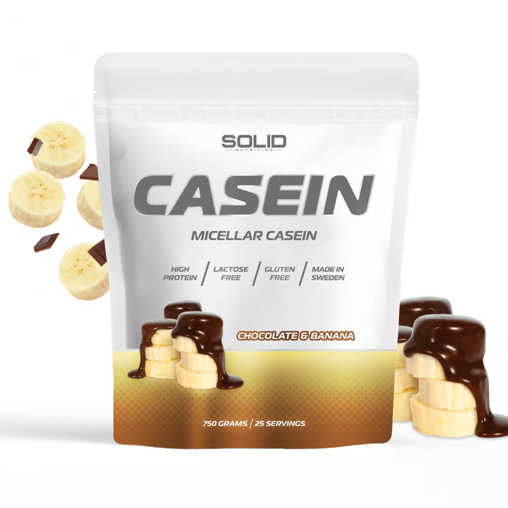 SOLID Nutrition Casein, 750 g (Chocolate & Banana)