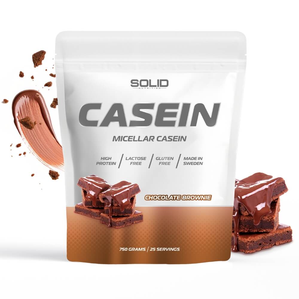 SOLID Nutrition Casein, 750 g (Chocolate Brownie)